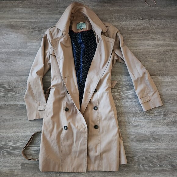 Dickins and Jones Trench Coat sz 14 UK (8 US) - Picture 1 of 2